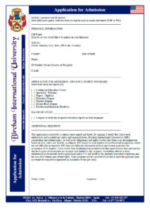 PDF Preview: BIU Admission
